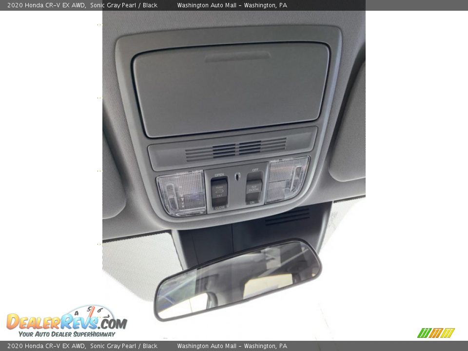2020 Honda CR-V EX AWD Sonic Gray Pearl / Black Photo #35