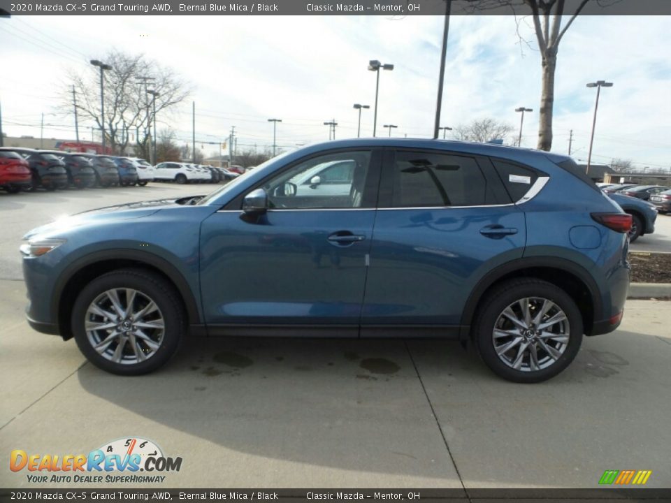 2020 Mazda CX-5 Grand Touring AWD Eternal Blue Mica / Black Photo #4