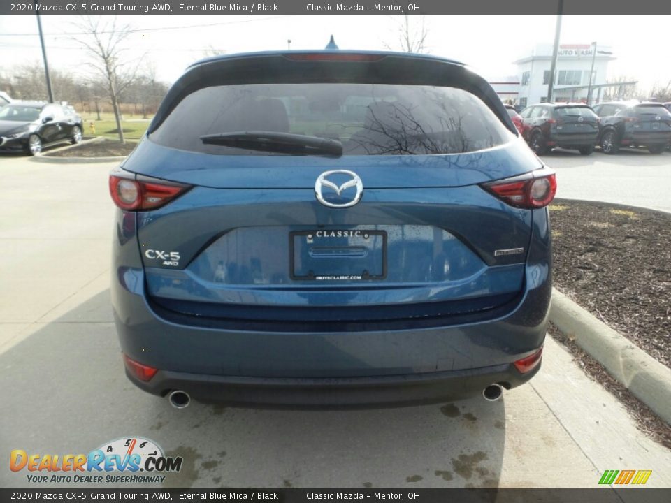 2020 Mazda CX-5 Grand Touring AWD Eternal Blue Mica / Black Photo #6