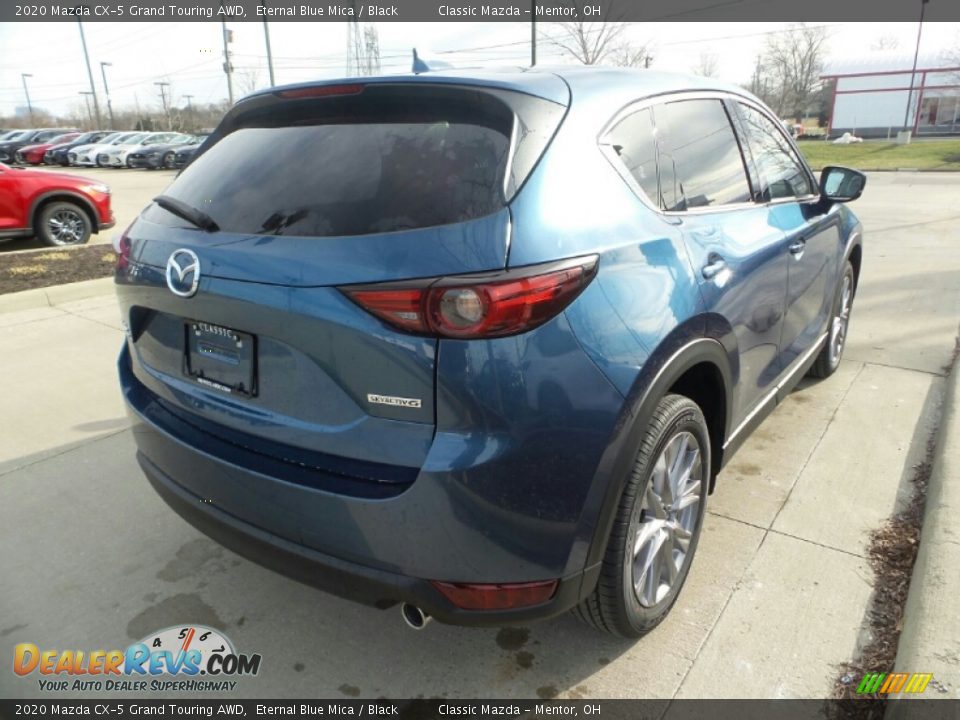 2020 Mazda CX-5 Grand Touring AWD Eternal Blue Mica / Black Photo #7