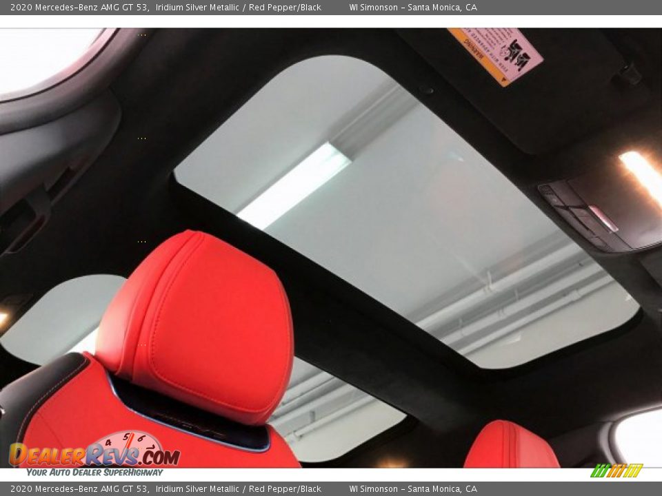 Sunroof of 2020 Mercedes-Benz AMG GT 53 Photo #29
