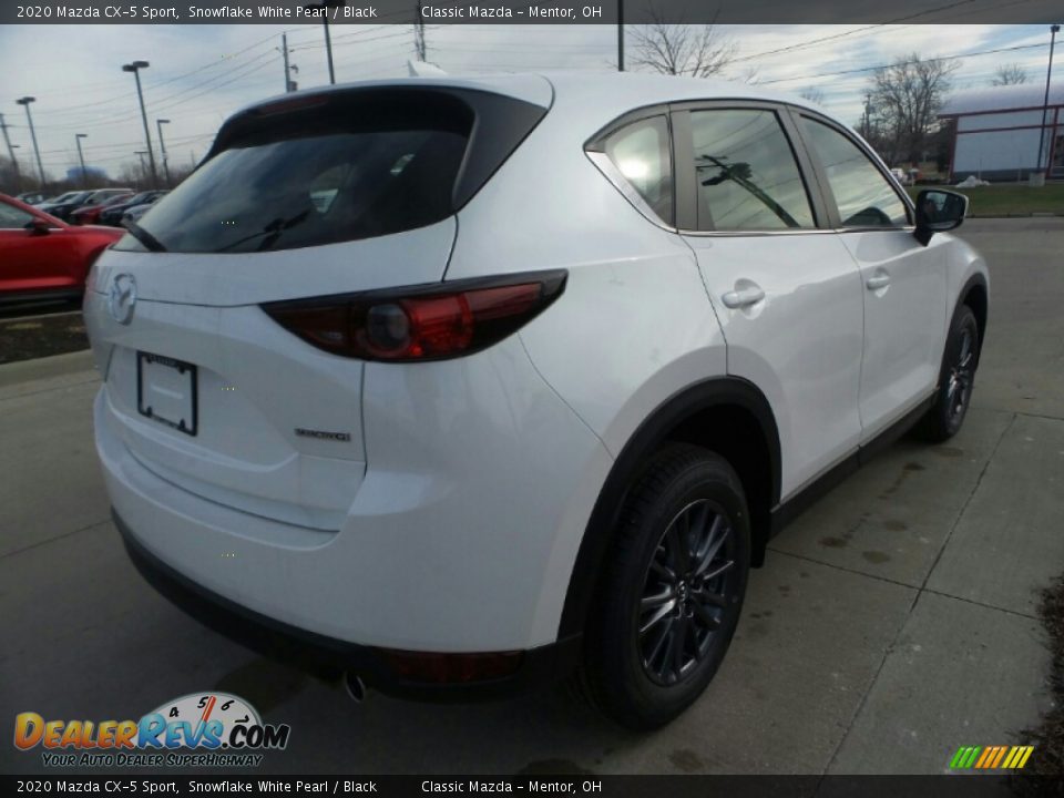 2020 Mazda CX-5 Sport Snowflake White Pearl / Black Photo #7