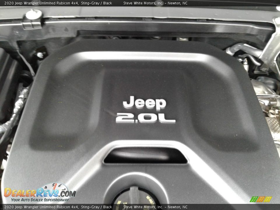 2020 Jeep Wrangler Unlimited Rubicon 4x4 Sting-Gray / Black Photo #9