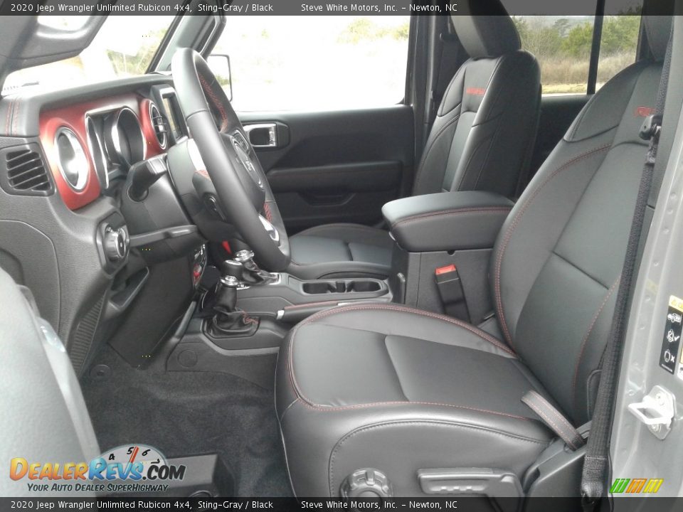 2020 Jeep Wrangler Unlimited Rubicon 4x4 Sting-Gray / Black Photo #10