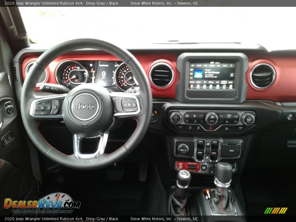 2020 Jeep Wrangler Unlimited Rubicon 4x4 Sting-Gray / Black Photo #17