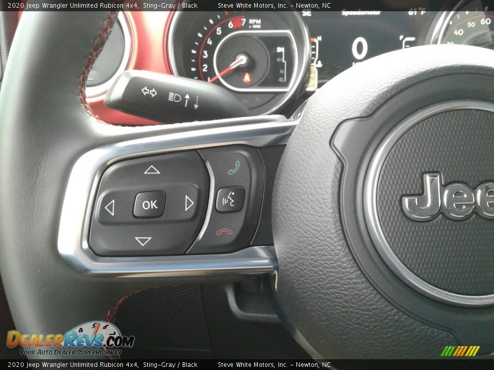 2020 Jeep Wrangler Unlimited Rubicon 4x4 Sting-Gray / Black Photo #18