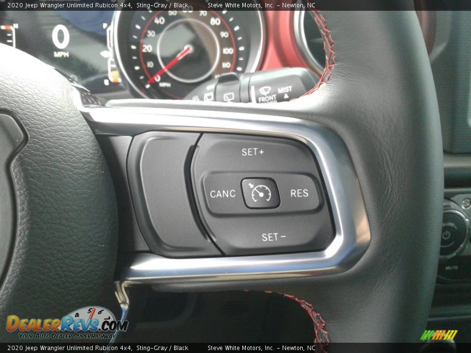 2020 Jeep Wrangler Unlimited Rubicon 4x4 Sting-Gray / Black Photo #19