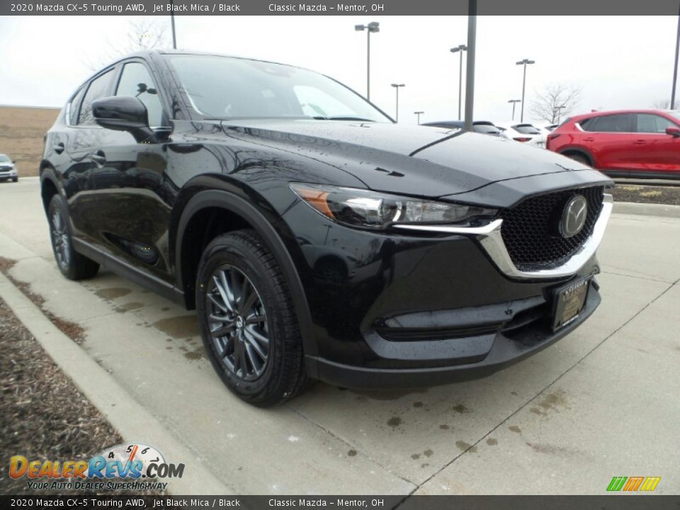 2020 Mazda CX-5 Touring AWD Jet Black Mica / Black Photo #1