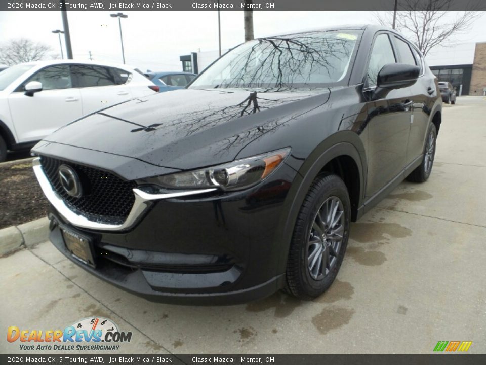 2020 Mazda CX-5 Touring AWD Jet Black Mica / Black Photo #3