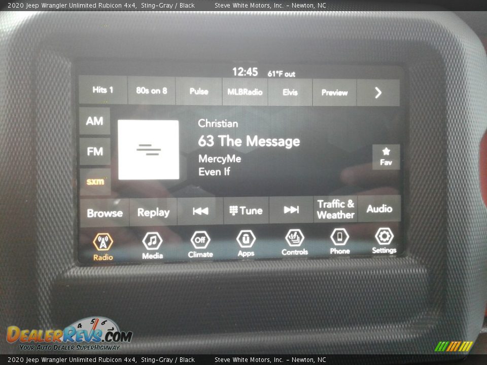 2020 Jeep Wrangler Unlimited Rubicon 4x4 Sting-Gray / Black Photo #21