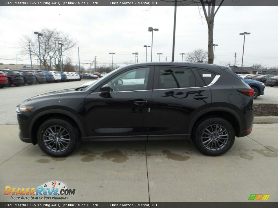 2020 Mazda CX-5 Touring AWD Jet Black Mica / Black Photo #4