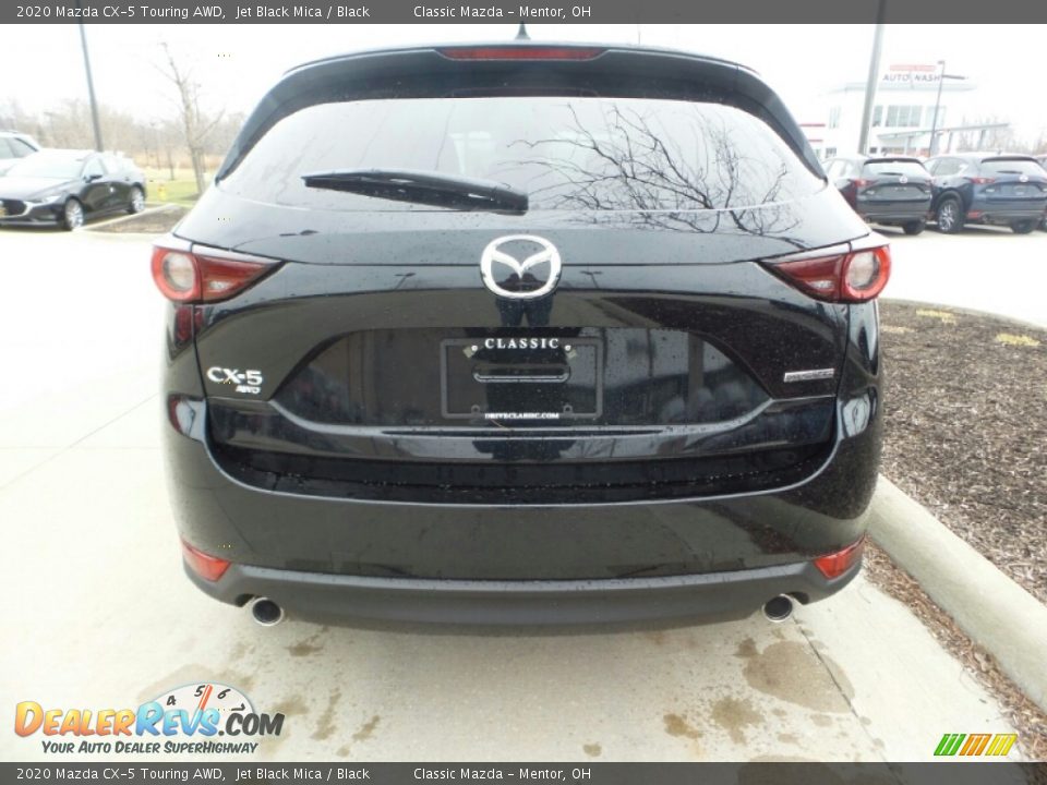 2020 Mazda CX-5 Touring AWD Jet Black Mica / Black Photo #6