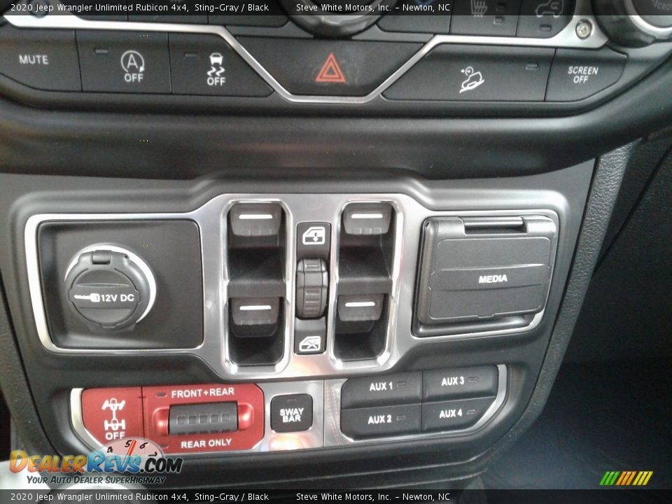 2020 Jeep Wrangler Unlimited Rubicon 4x4 Sting-Gray / Black Photo #25