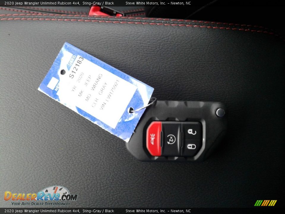 2020 Jeep Wrangler Unlimited Rubicon 4x4 Sting-Gray / Black Photo #30
