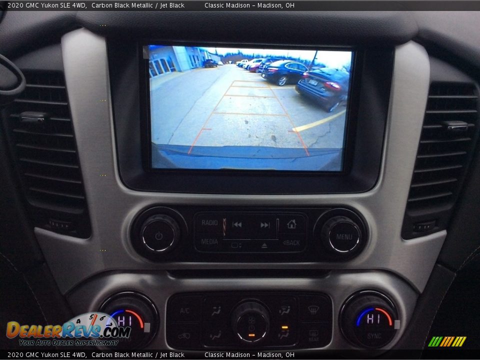 2020 GMC Yukon SLE 4WD Carbon Black Metallic / Jet Black Photo #14