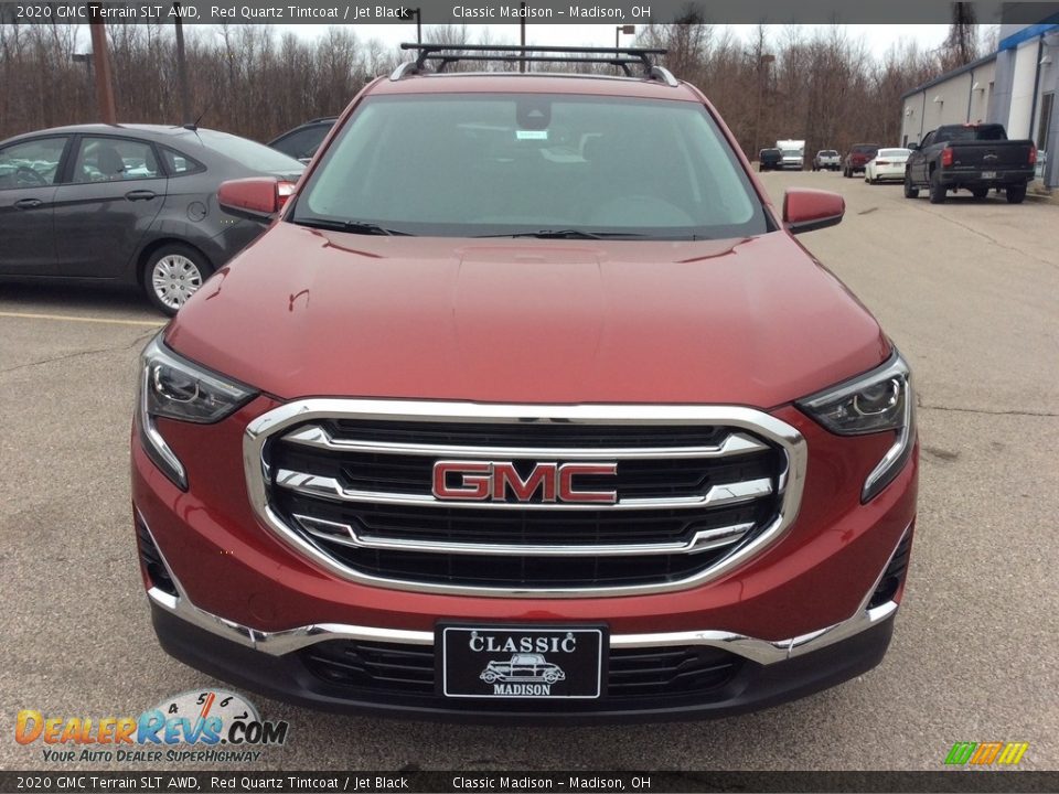2020 GMC Terrain SLT AWD Red Quartz Tintcoat / Jet Black Photo #4