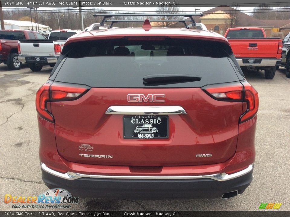 2020 GMC Terrain SLT AWD Red Quartz Tintcoat / Jet Black Photo #8