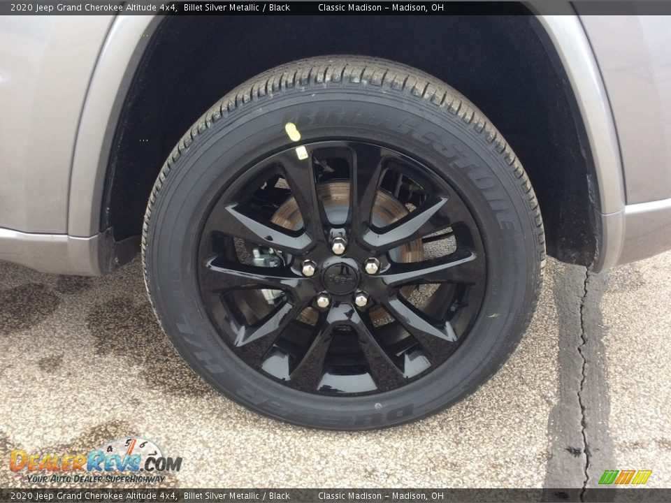 2020 Jeep Grand Cherokee Altitude 4x4 Billet Silver Metallic / Black Photo #9