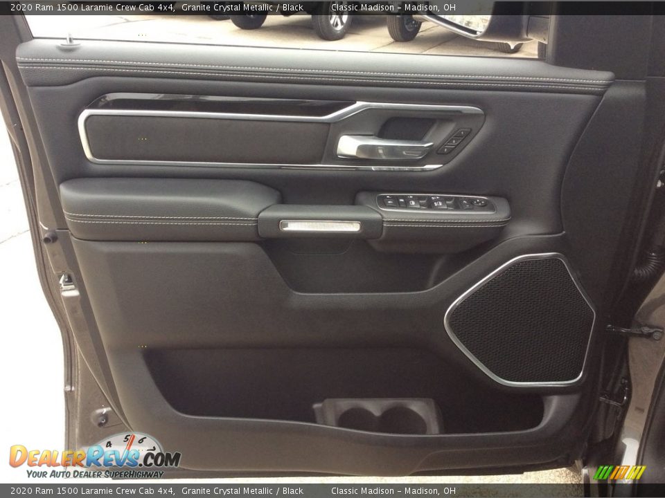 2020 Ram 1500 Laramie Crew Cab 4x4 Granite Crystal Metallic / Black Photo #11