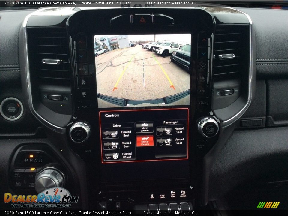 2020 Ram 1500 Laramie Crew Cab 4x4 Granite Crystal Metallic / Black Photo #16