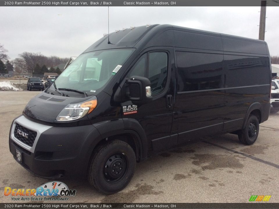 Front 3/4 View of 2020 Ram ProMaster 2500 High Roof Cargo Van Photo #5