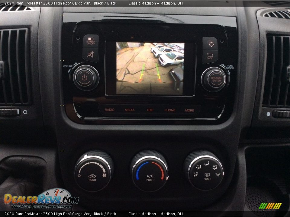 Controls of 2020 Ram ProMaster 2500 High Roof Cargo Van Photo #15