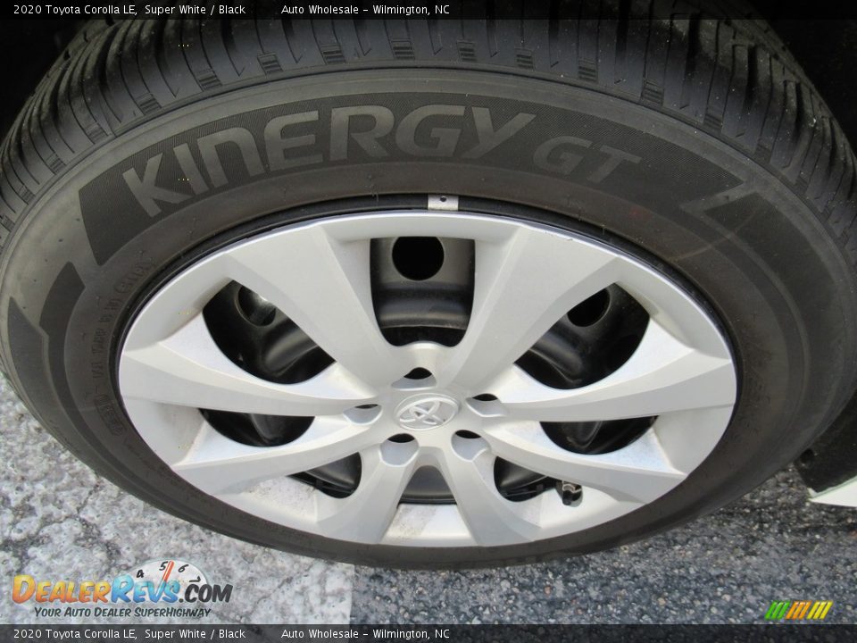 2020 Toyota Corolla LE Super White / Black Photo #6
