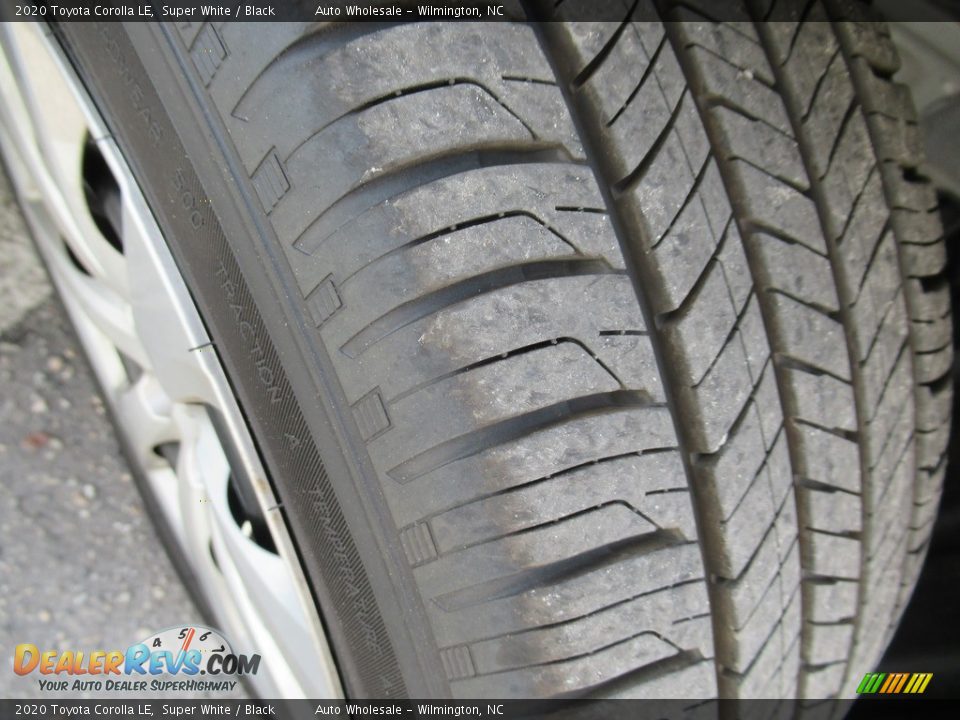 2020 Toyota Corolla LE Super White / Black Photo #8