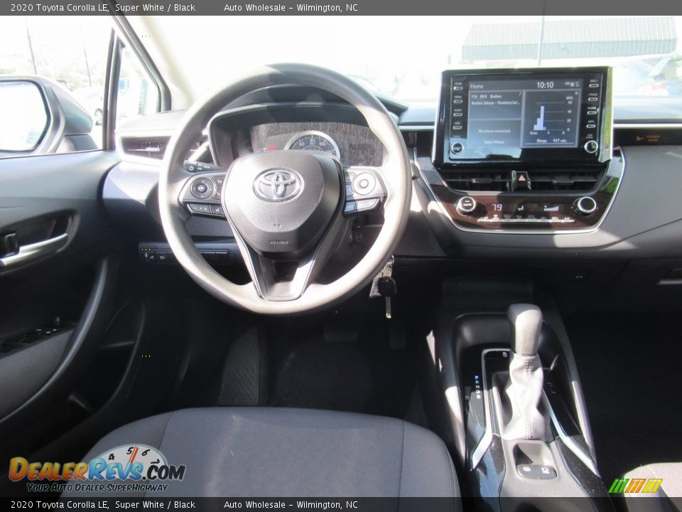2020 Toyota Corolla LE Super White / Black Photo #14