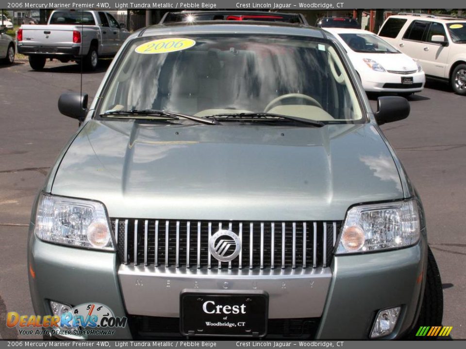 2006 Mercury Mariner Premier 4WD Light Tundra Metallic / Pebble Beige Photo #2