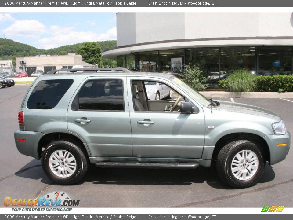 2006 Mercury Mariner Premier 4WD Light Tundra Metallic / Pebble Beige Photo #4