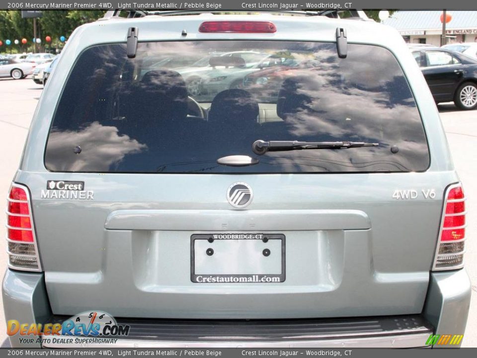 2006 Mercury Mariner Premier 4WD Light Tundra Metallic / Pebble Beige Photo #6