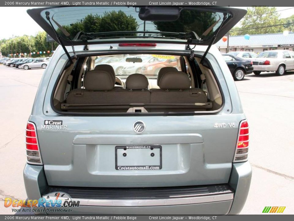 2006 Mercury Mariner Premier 4WD Light Tundra Metallic / Pebble Beige Photo #8