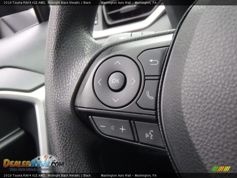 2019 Toyota RAV4 XLE AWD Steering Wheel Photo #20
