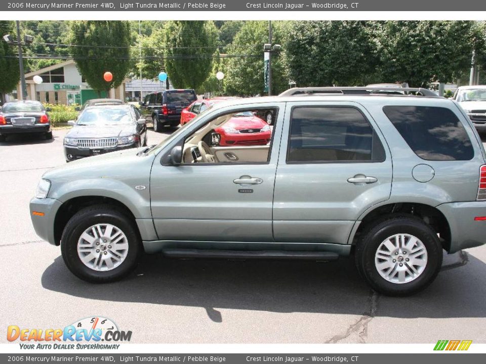 2006 Mercury Mariner Premier 4WD Light Tundra Metallic / Pebble Beige Photo #10
