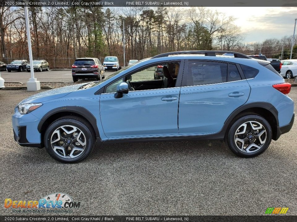 2020 Subaru Crosstrek 2.0 Limited Cool Gray Khaki / Black Photo #3