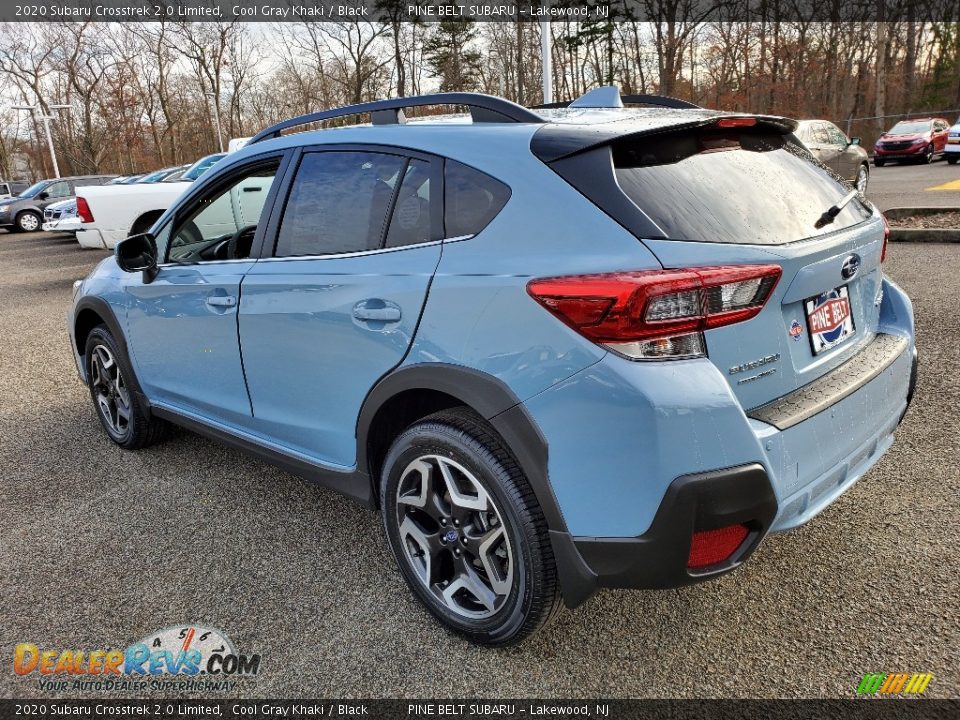 2020 Subaru Crosstrek 2.0 Limited Cool Gray Khaki / Black Photo #4