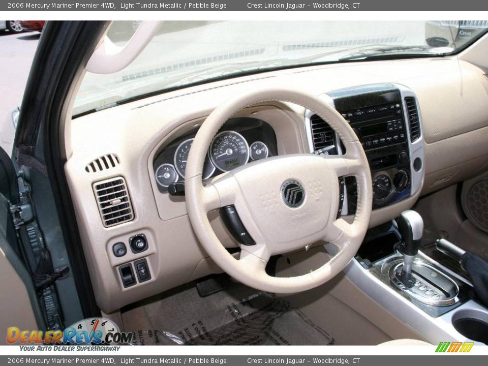 2006 Mercury Mariner Premier 4WD Light Tundra Metallic / Pebble Beige Photo #12