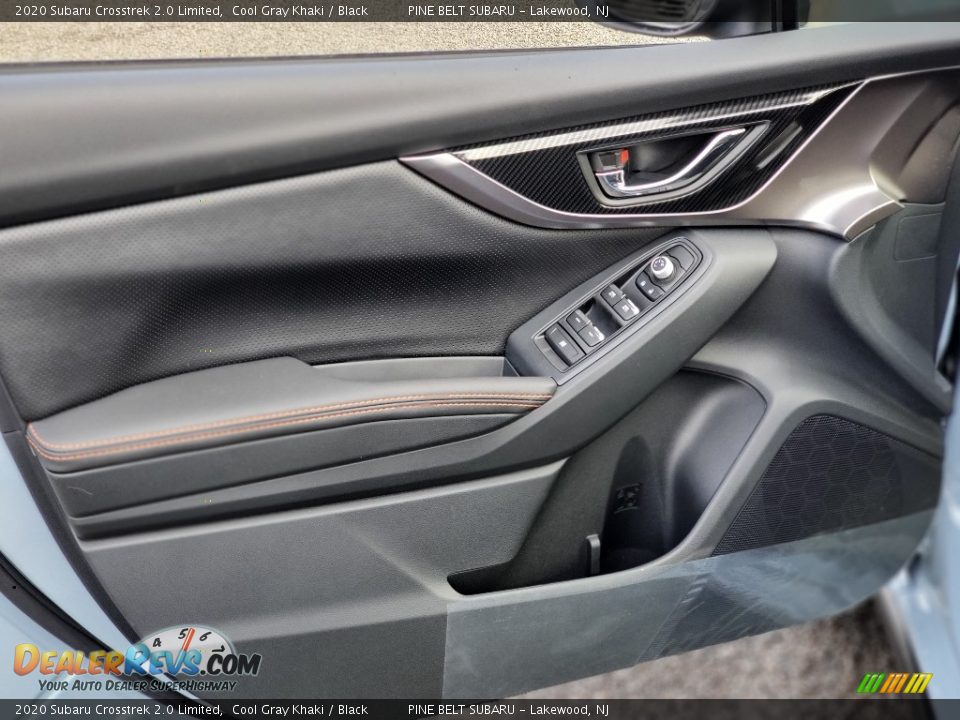 2020 Subaru Crosstrek 2.0 Limited Cool Gray Khaki / Black Photo #8