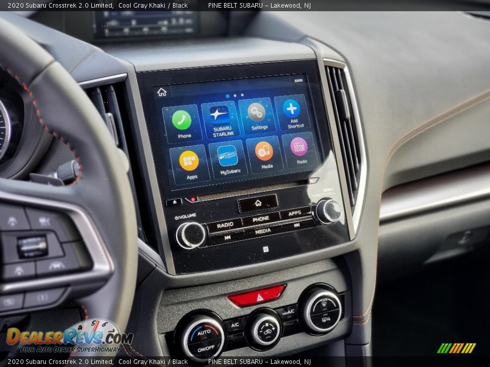 2020 Subaru Crosstrek 2.0 Limited Cool Gray Khaki / Black Photo #10