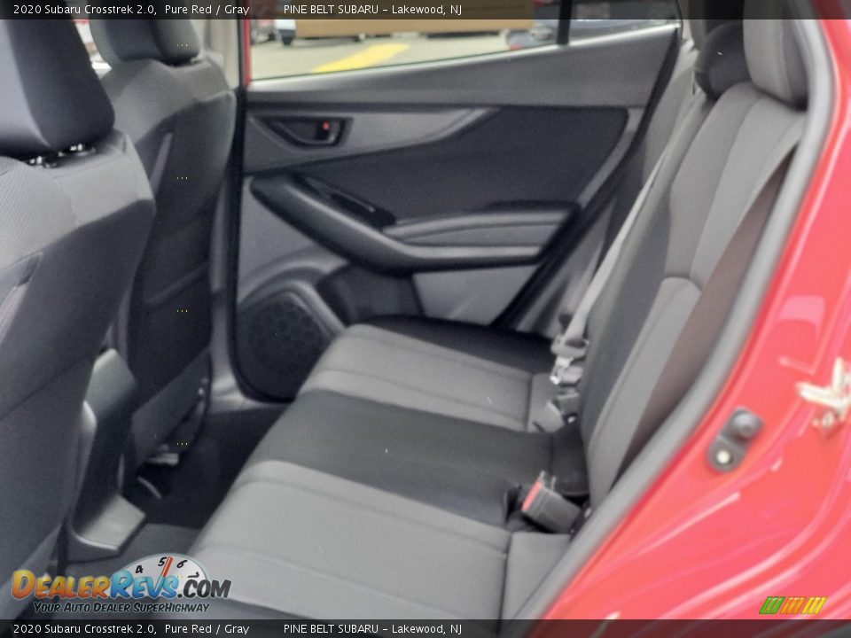 2020 Subaru Crosstrek 2.0 Pure Red / Gray Photo #6