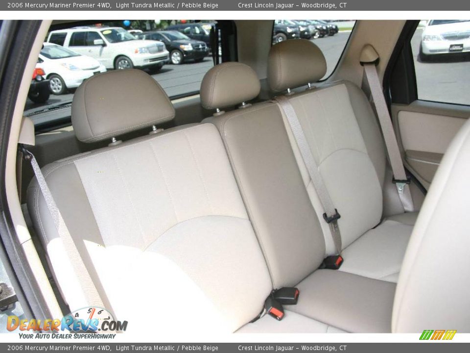 2006 Mercury Mariner Premier 4WD Light Tundra Metallic / Pebble Beige Photo #15