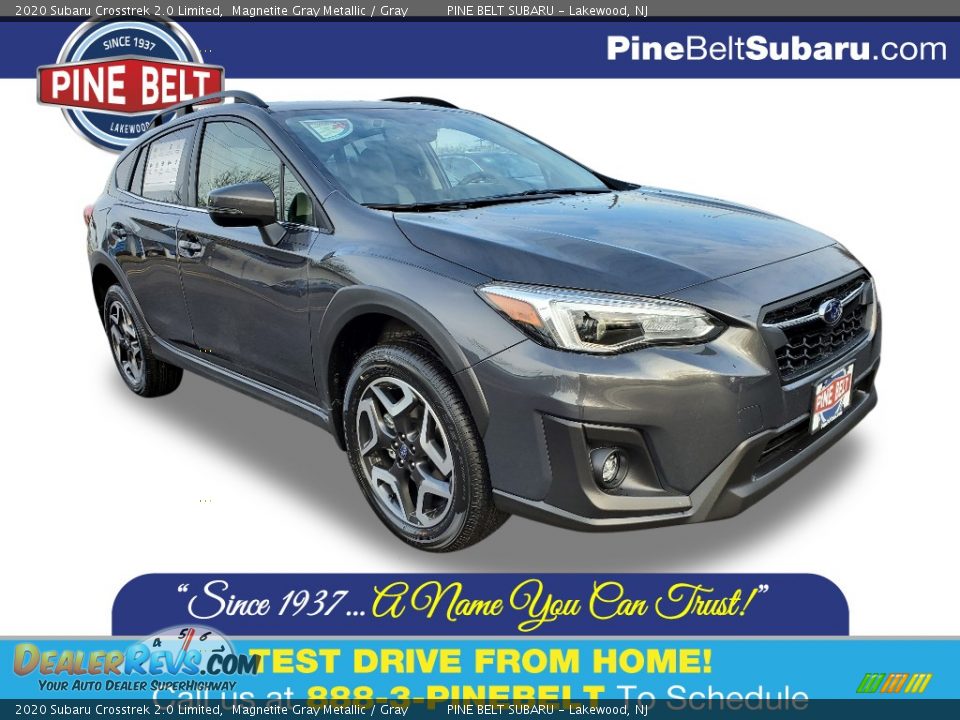 2020 Subaru Crosstrek 2.0 Limited Magnetite Gray Metallic / Gray Photo #1