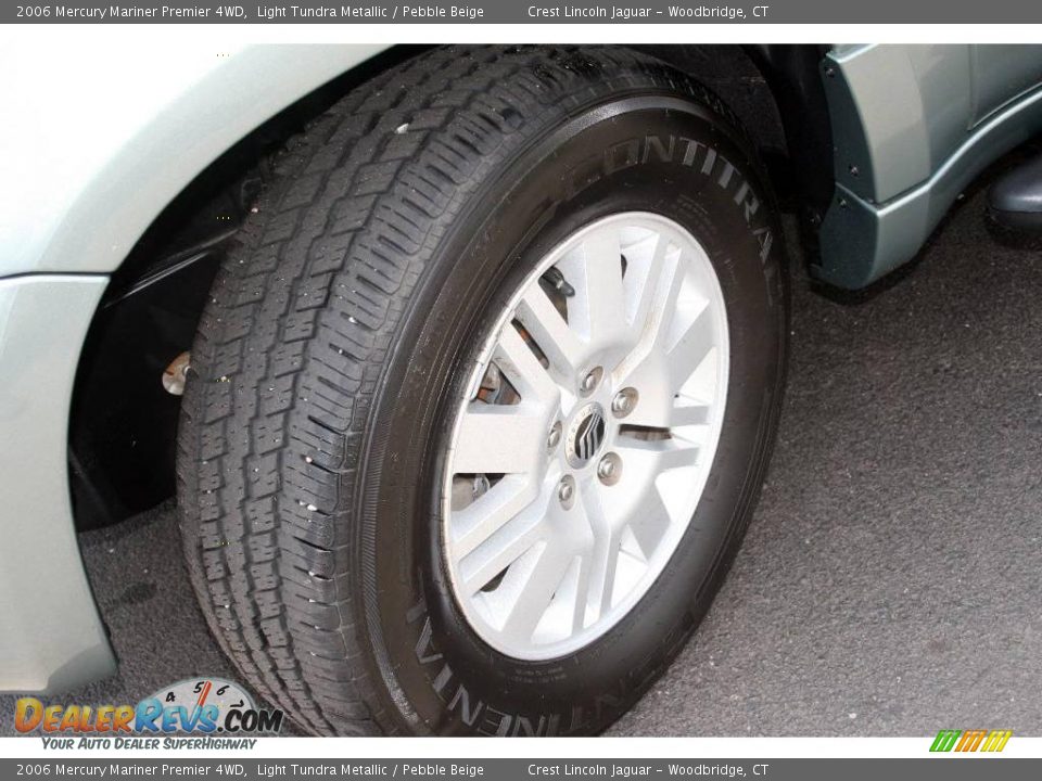 2006 Mercury Mariner Premier 4WD Light Tundra Metallic / Pebble Beige Photo #16