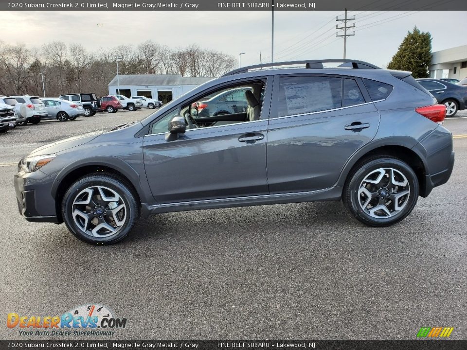 2020 Subaru Crosstrek 2.0 Limited Magnetite Gray Metallic / Gray Photo #3