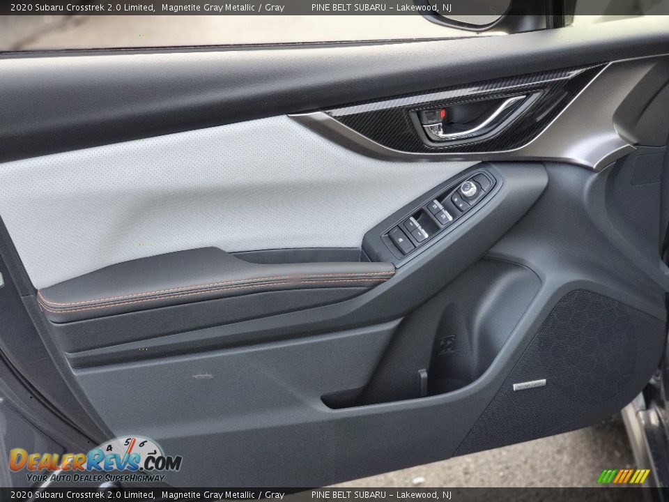 2020 Subaru Crosstrek 2.0 Limited Magnetite Gray Metallic / Gray Photo #8