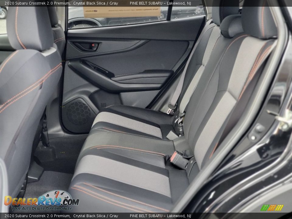 2020 Subaru Crosstrek 2.0 Premium Crystal Black Silica / Gray Photo #6