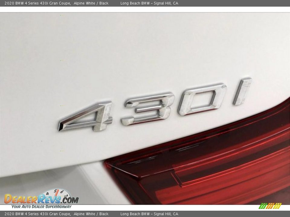 2020 BMW 4 Series 430i Gran Coupe Alpine White / Black Photo #7