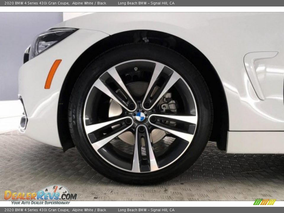 2020 BMW 4 Series 430i Gran Coupe Alpine White / Black Photo #8