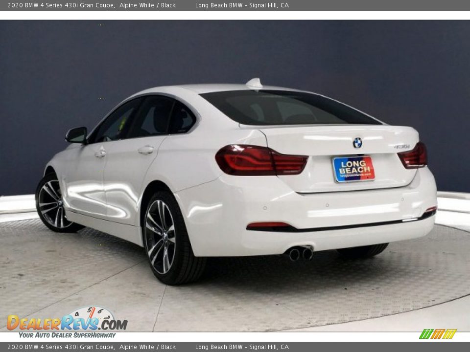 2020 BMW 4 Series 430i Gran Coupe Alpine White / Black Photo #10